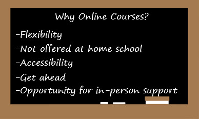 Why online courses 
